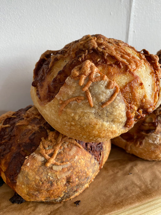 Cheese & Marmite Sourdough Boules